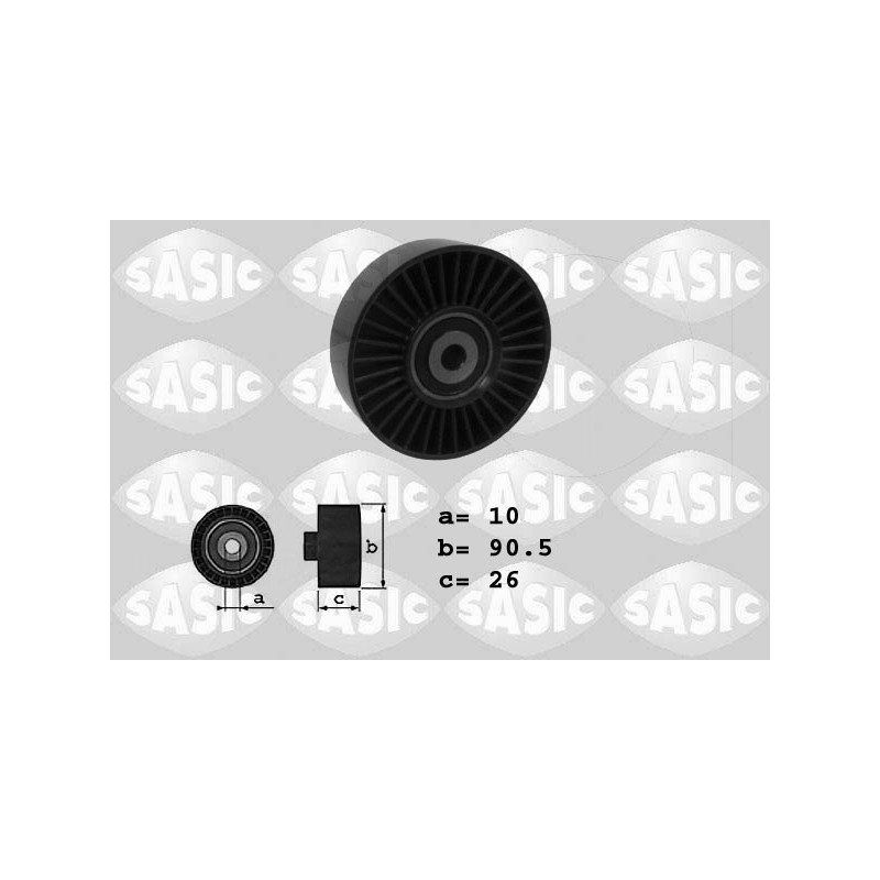 Galet enrouleur (courroie d'accessoire) SASIC