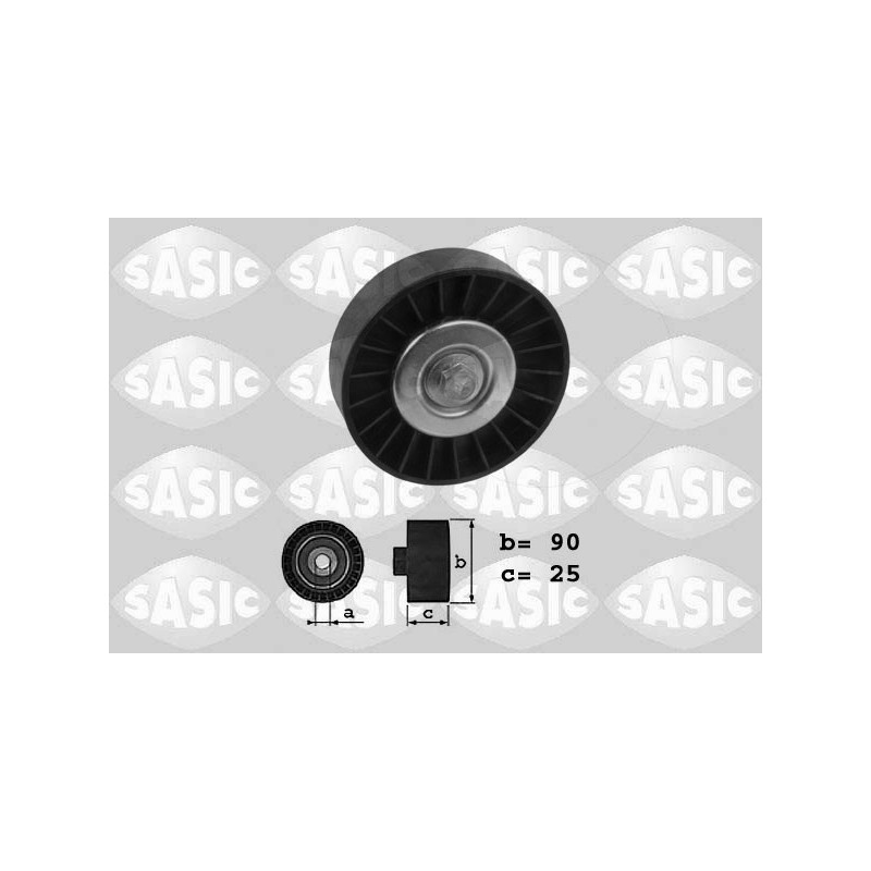Galet enrouleur (courroie d'accessoire) SASIC