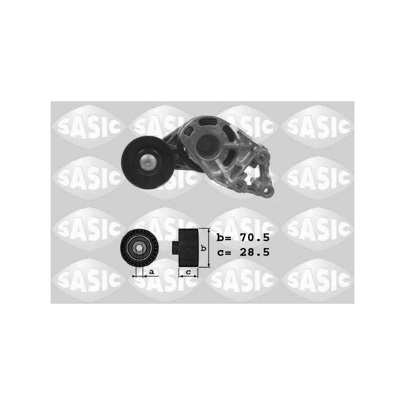 Tendeur de courroie (courroie d'accessoire) SASIC