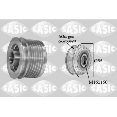 Poulie roue libre (alternateur) SASIC