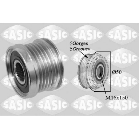 Poulie roue libre (alternateur) SASIC