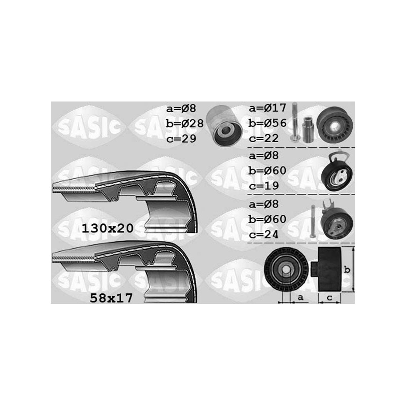 Kit de distribution SASIC