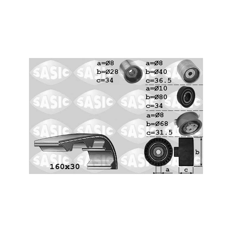 Kit de distribution SASIC