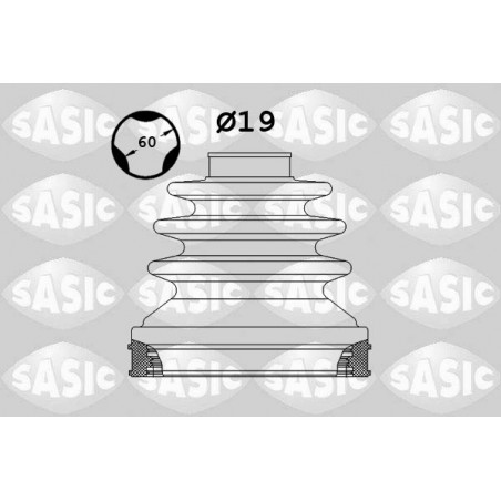 Jeu de joints-soufflets (Cardan) SASIC