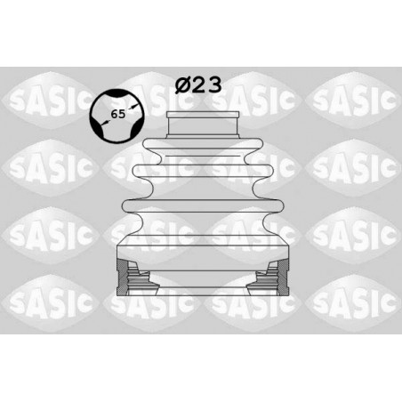 Jeu de joints-soufflets (Cardan) SASIC