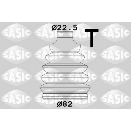 Jeu de joints-soufflets (Cardan) SASIC