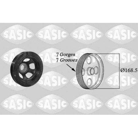 Poulie damper SASIC