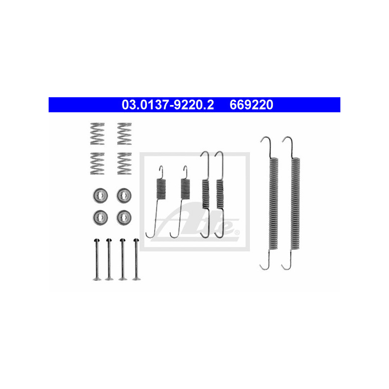 Kit d'accessoires (mâchoire de frein) ATE