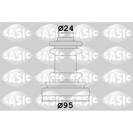 Jeu de joints-soufflets (Cardan) SASIC