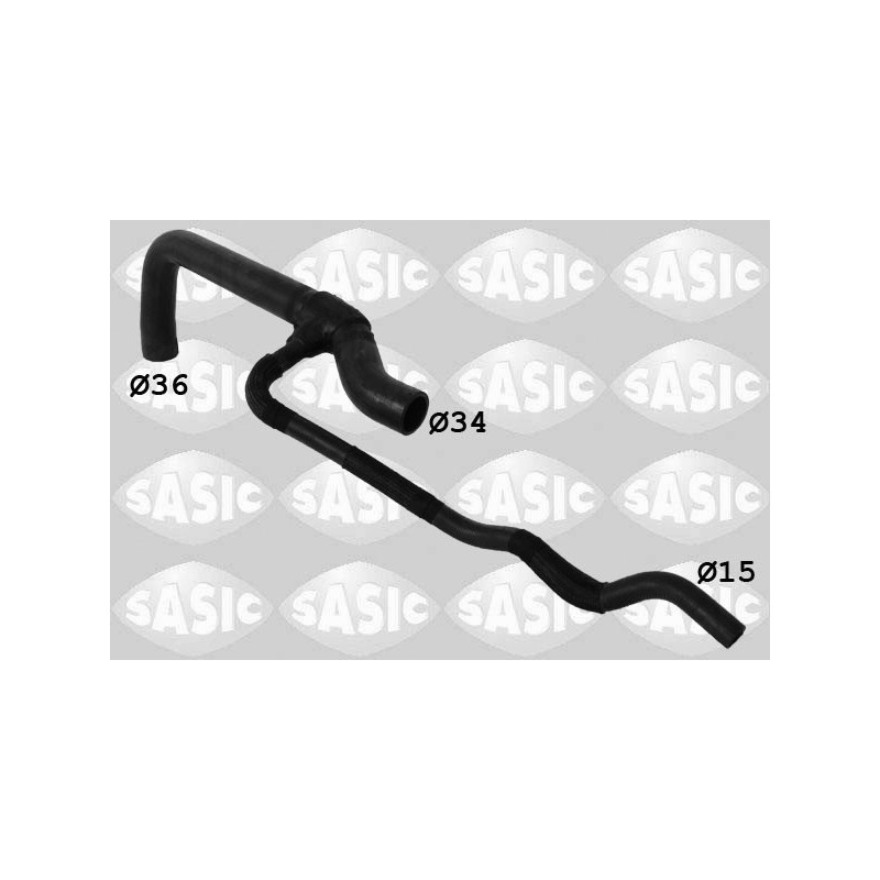 Durite de radiateur SASIC