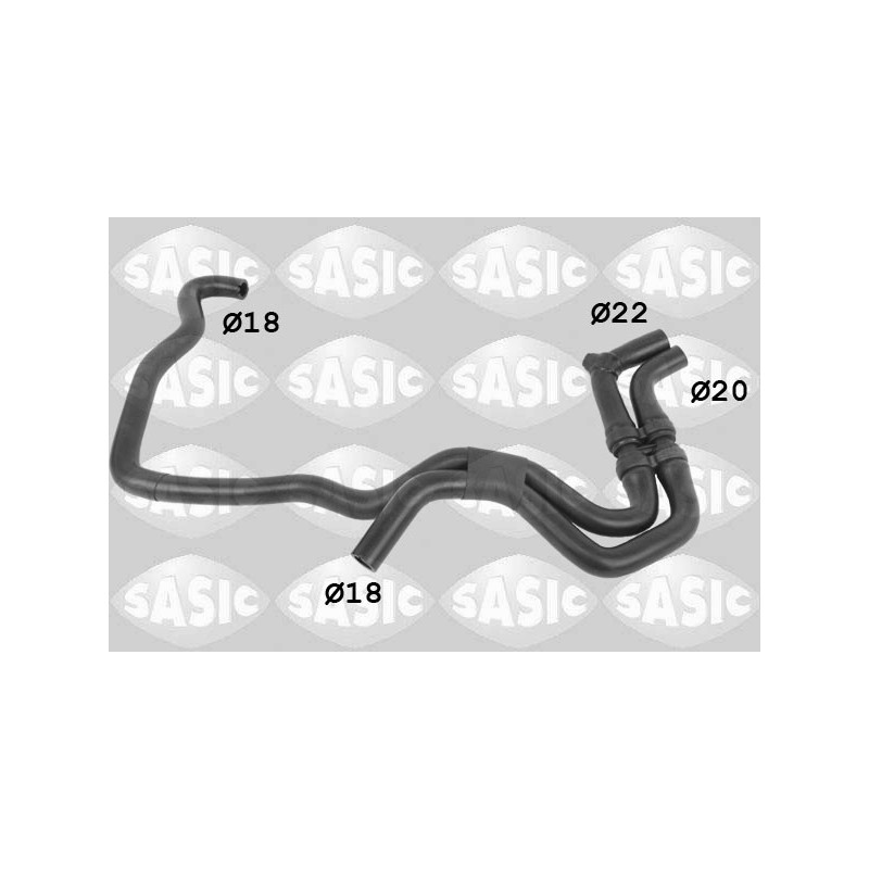 Durite de radiateur SASIC