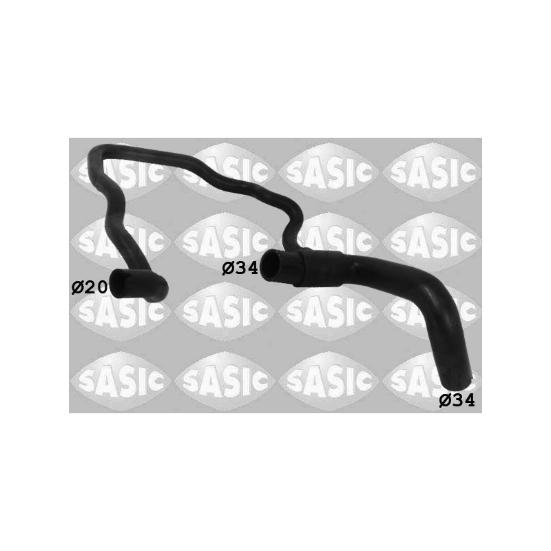 Durite de radiateur SASIC