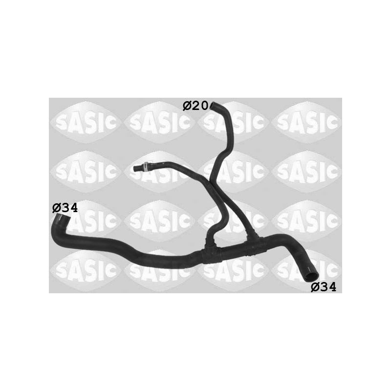 Durite de radiateur SASIC