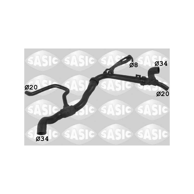 Durite de radiateur SASIC