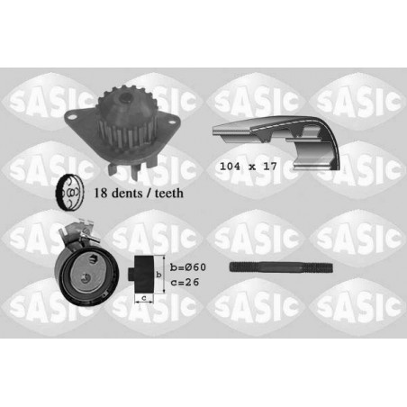 Kit de distribution + pompe...