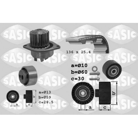 Kit de distribution + pompe...