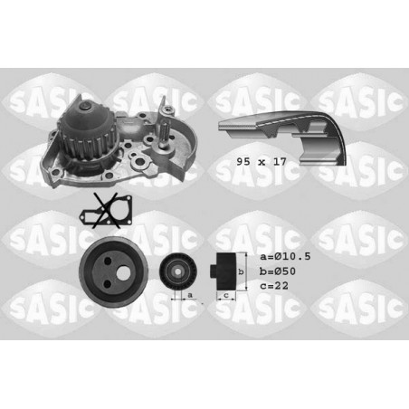 Kit de distribution + pompe à eau SASIC