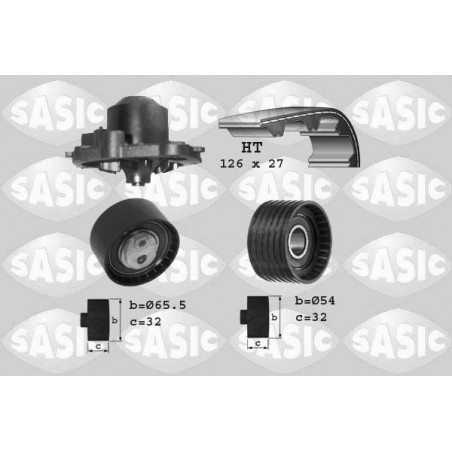 Kit de distribution + pompe...