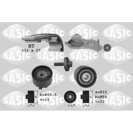 Kit de distribution + pompe à eau SASIC