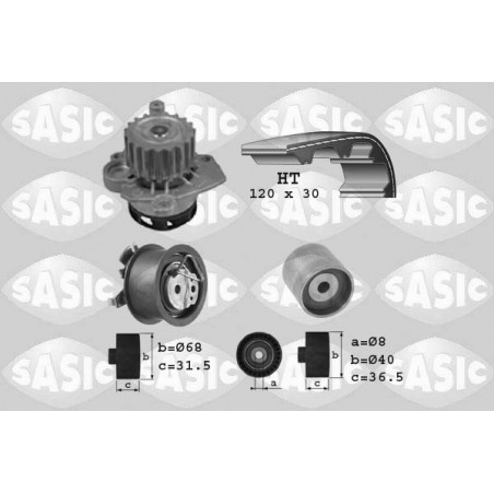 Kit de distribution + pompe à eau SASIC