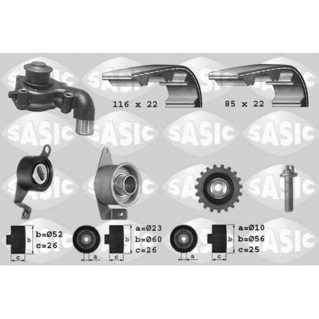 Kit de distribution + pompe...