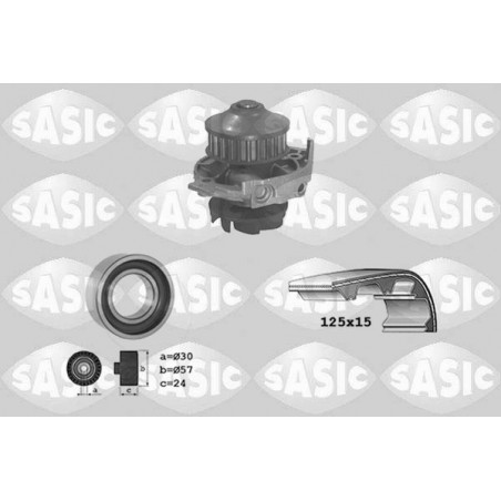 Kit de distribution + pompe à eau SASIC