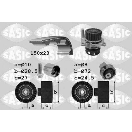 Kit de distribution + pompe...