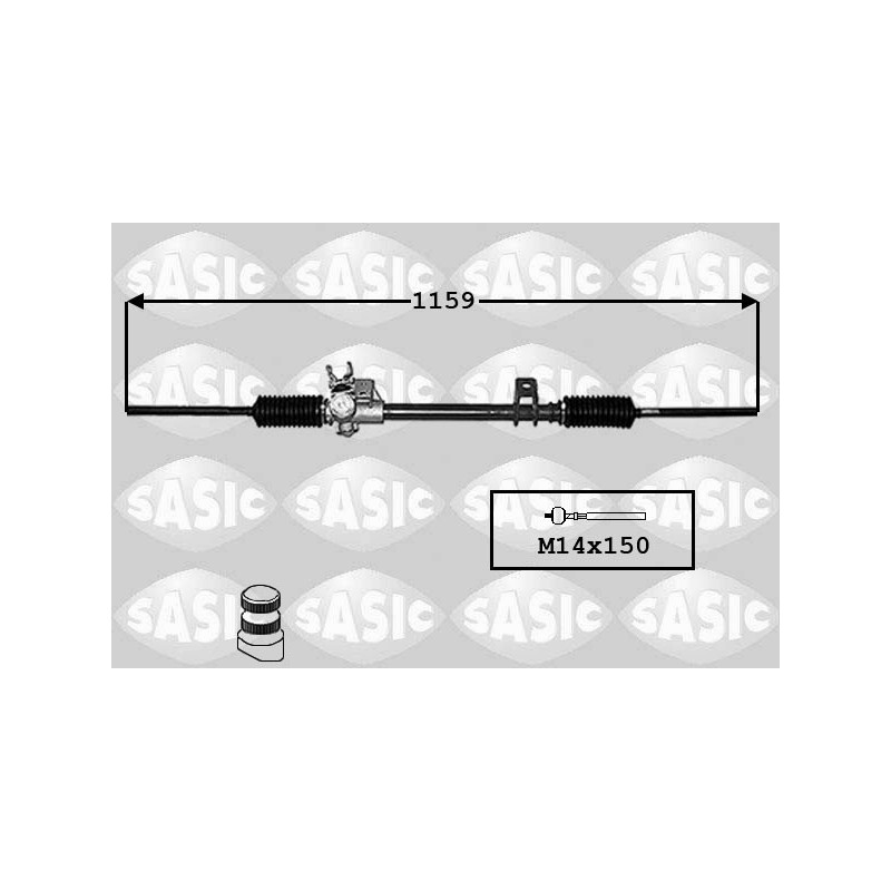 Crémaillère de direction SASIC