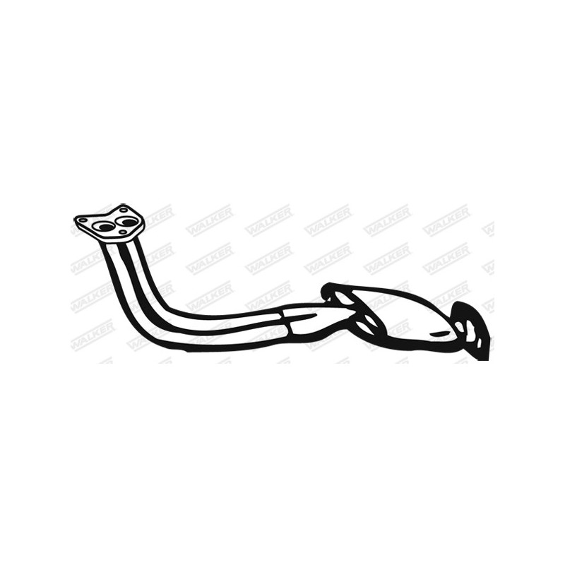 Silencieux avant WALKER