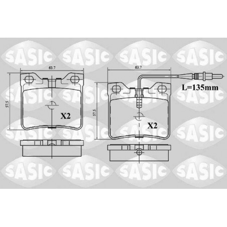 Jeu de quatre plaquettes de...