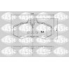Jeu de quatre plaquettes de frein à disque SASIC