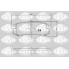 Jeu de quatre plaquettes de frein à disque SASIC