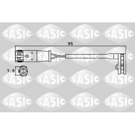 Témoin d'usure (plaquettes de frein) SASIC