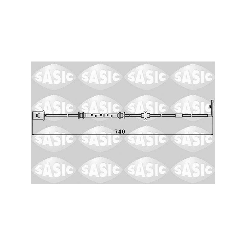 Témoin d'usure (plaquettes de frein) SASIC