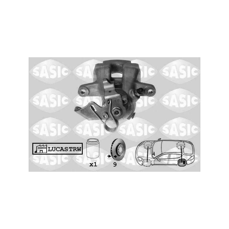 Étrier de frein SASIC