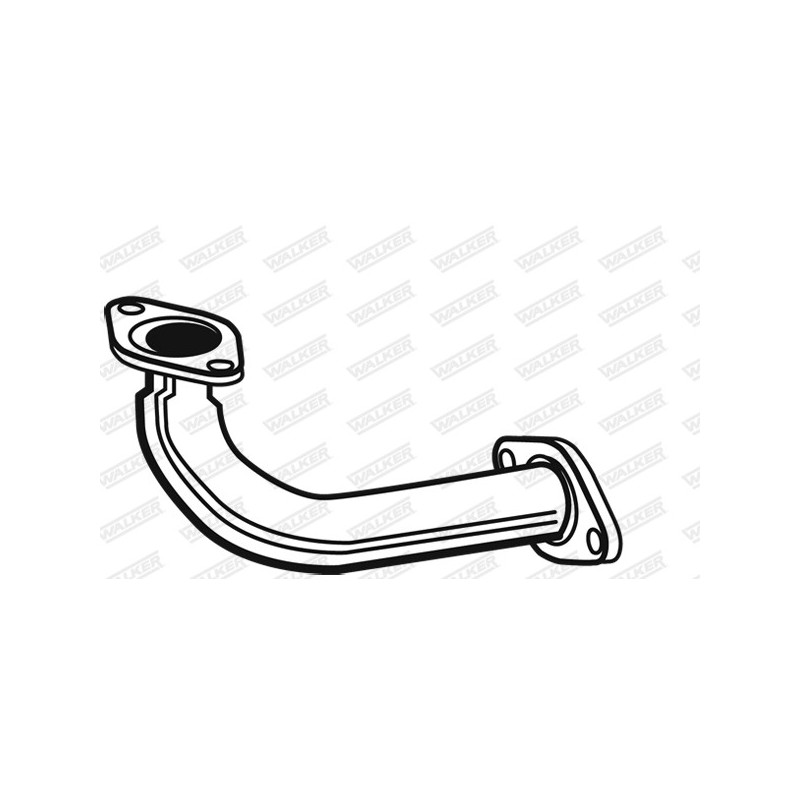 Tuyau d'échappement WALKER