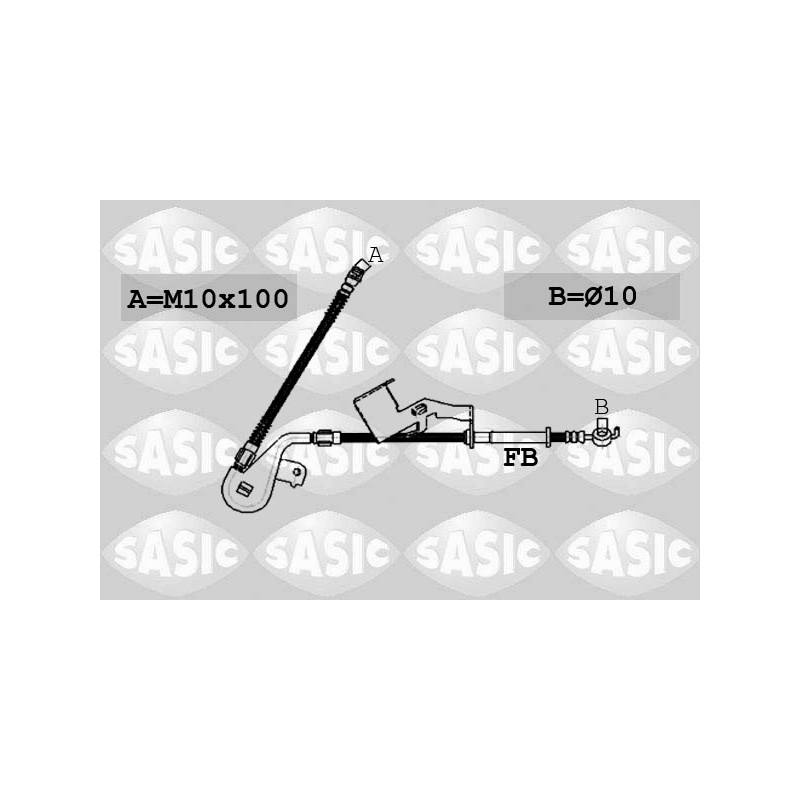 Flexible de frein SASIC