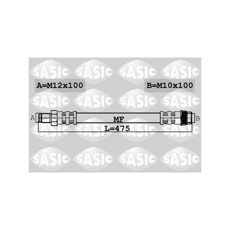 Flexible de frein SASIC