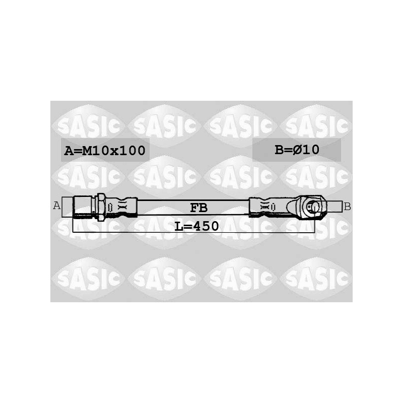 Flexible de frein SASIC