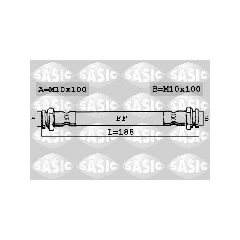 Flexible de frein SASIC