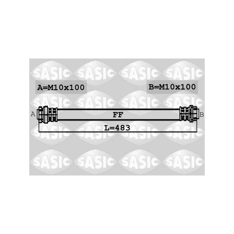 Flexible de frein SASIC