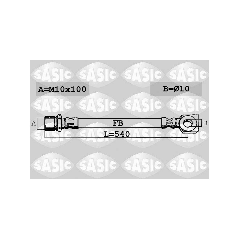 Flexible de frein SASIC