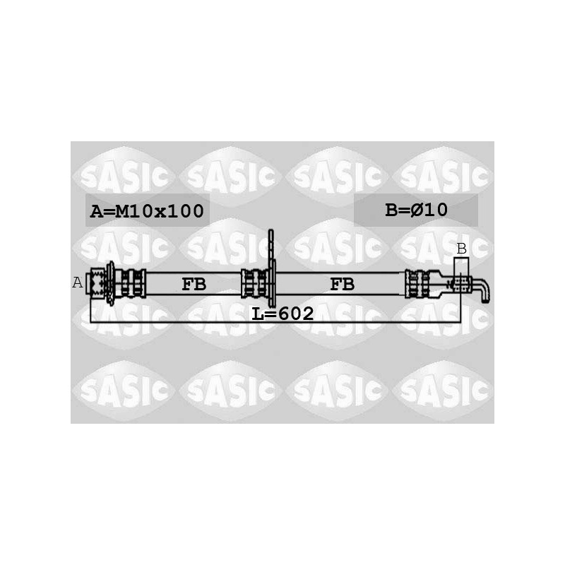 Flexible de frein SASIC