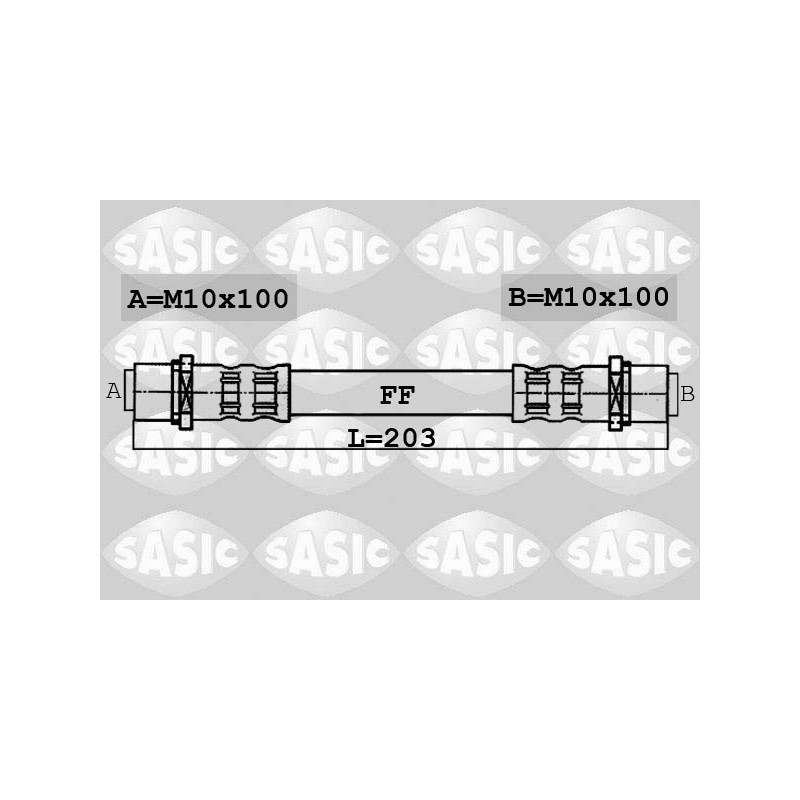 Flexible de frein SASIC