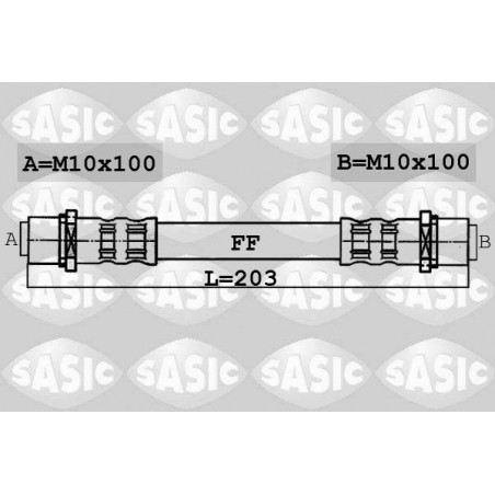 Flexible de frein SASIC