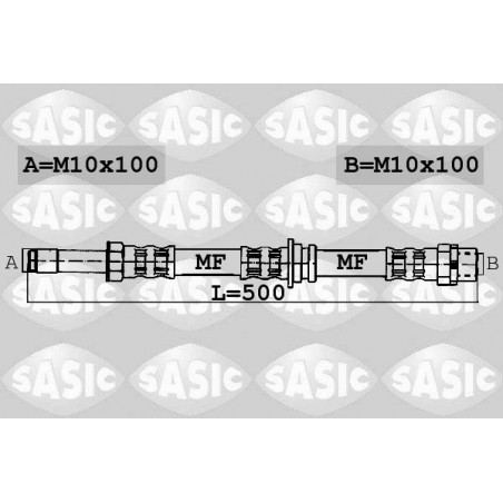 Flexible de frein SASIC