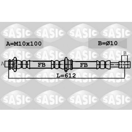 Flexible de frein SASIC