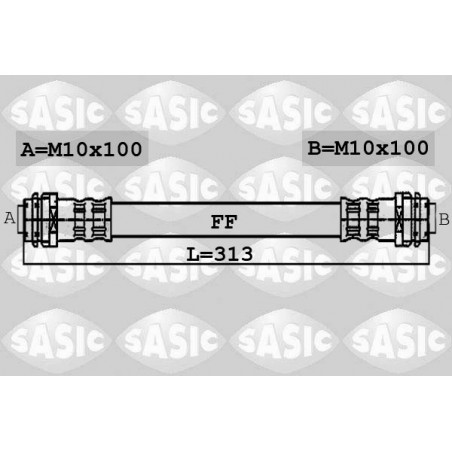 Flexible de frein SASIC