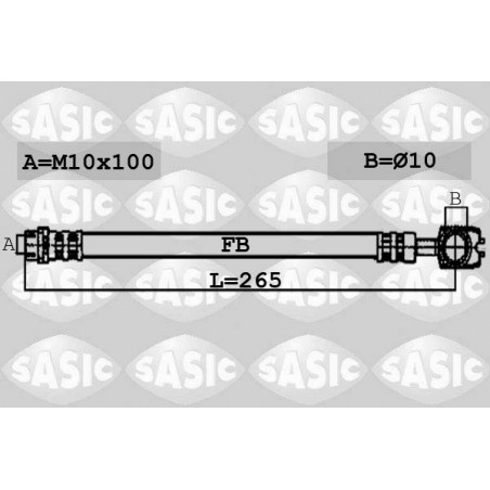 Flexible de frein SASIC