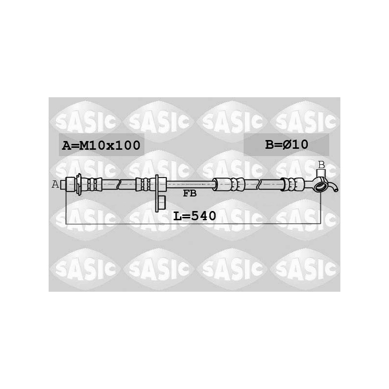 Flexible de frein SASIC